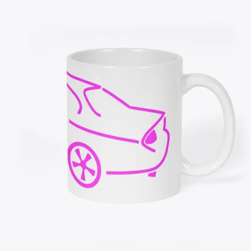 British Classic Car, Pink L