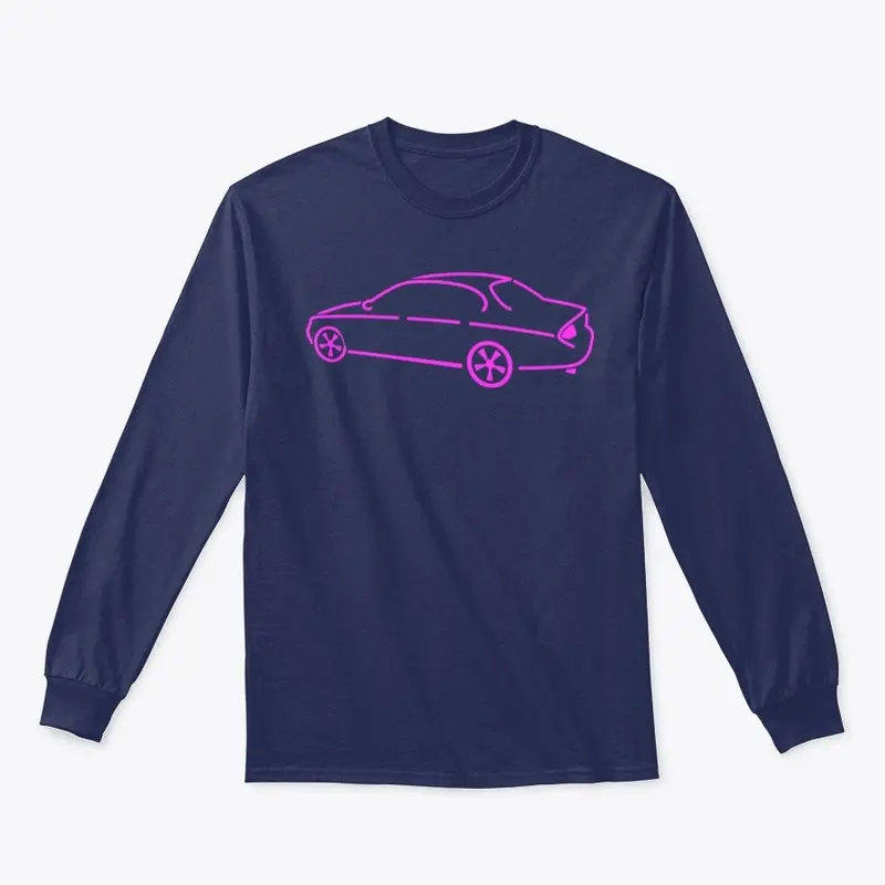 British Classic Car, Pink L