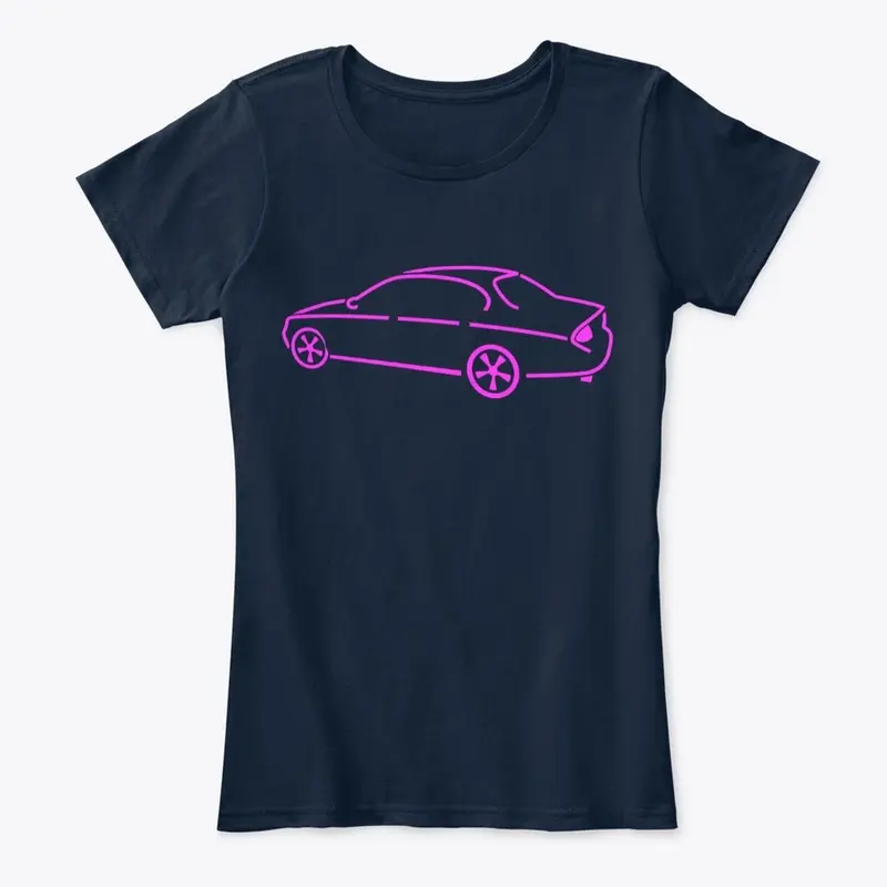 British Classic Car, Pink L